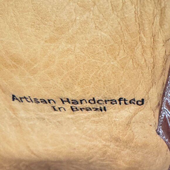 Lucchese Charlie 1 Horse Western Cowboy Leather Women’s Boots 6.5 Brown Pointed - Picture 8 of 16